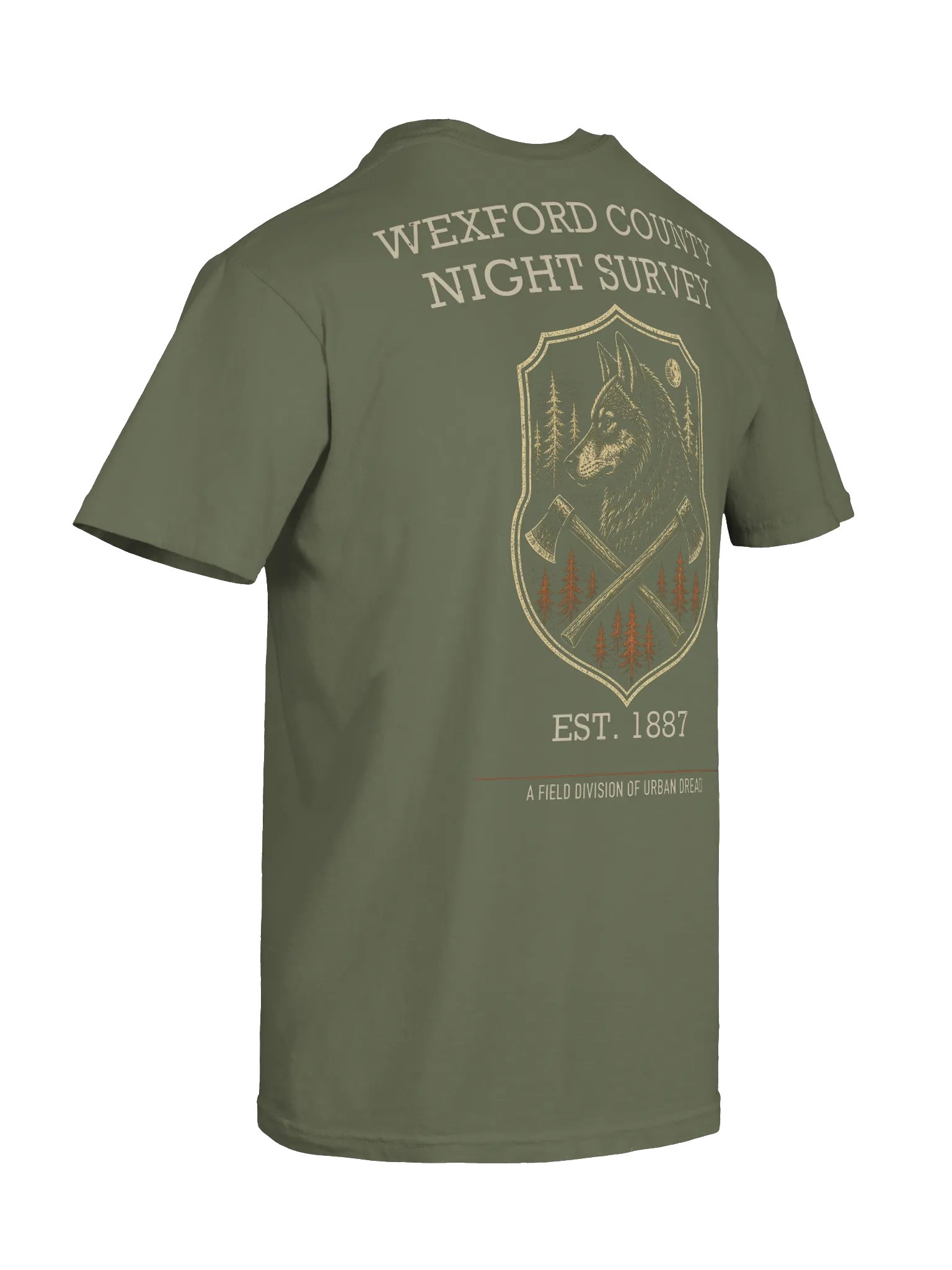 Wexford County Night Survey — Michigan Dogman T-Shirt product image (8)