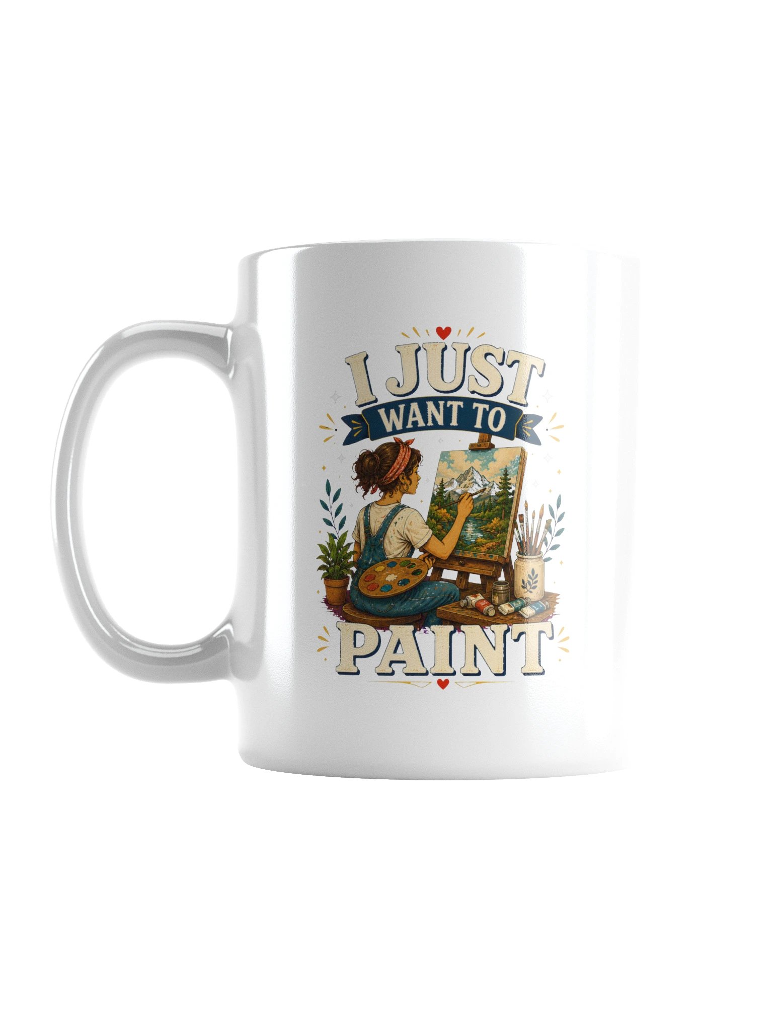 I Just Want To Paint Mug product image (1)