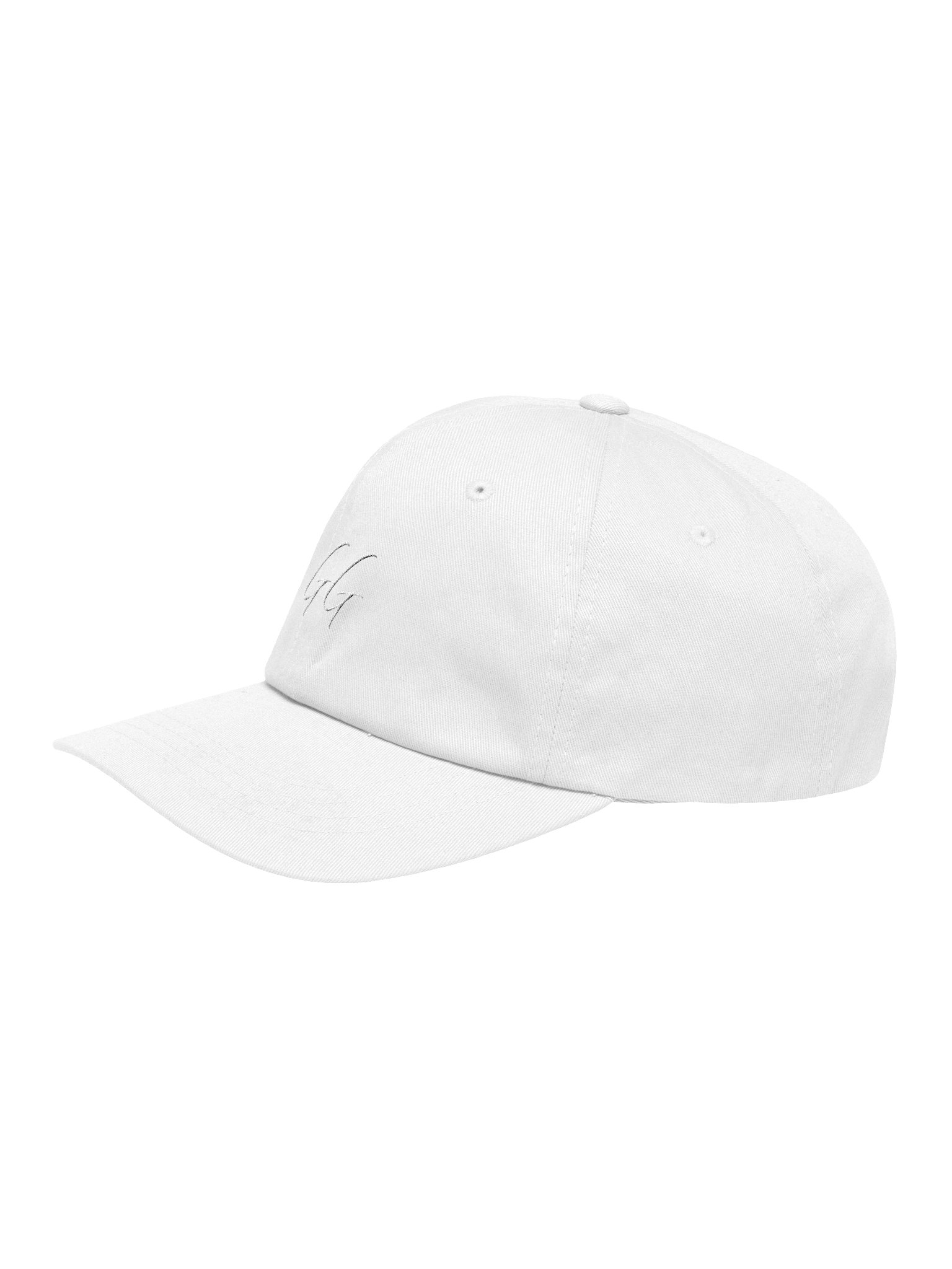 Embroidered "GG" Dad Hat - White product image (26)