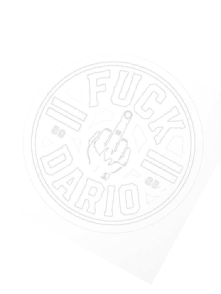 Fuck Dario Sticker product image (1)