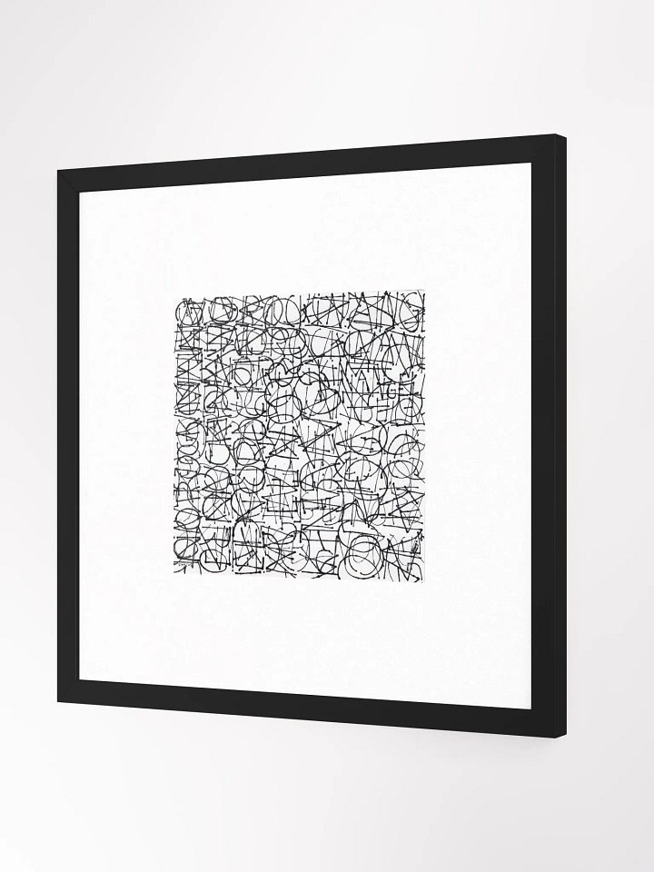 No Rockin' Angel Print Framed product image (2)