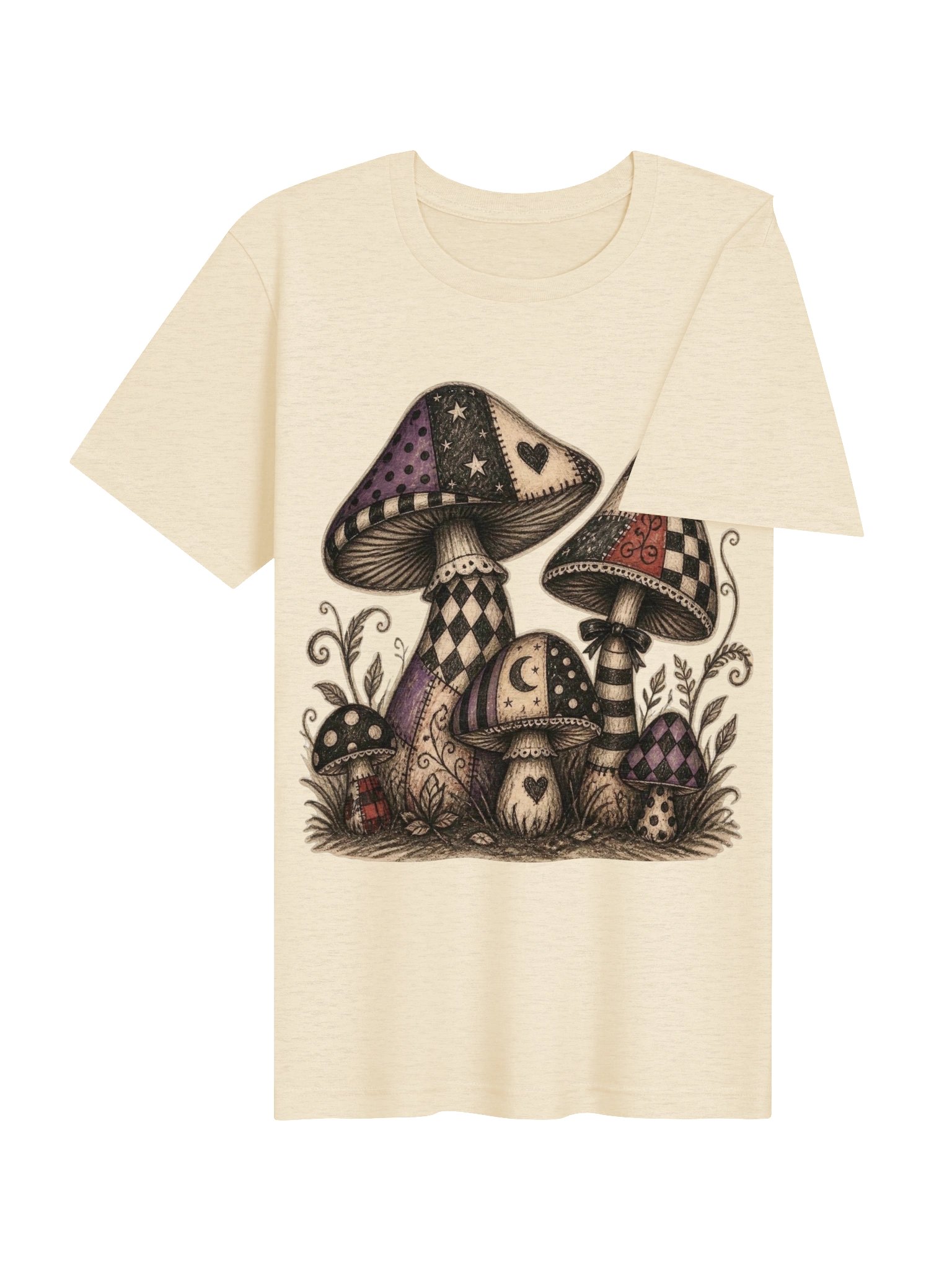 Whimsigoth Mushroom Shirt, Fairycore Tee product image (5)