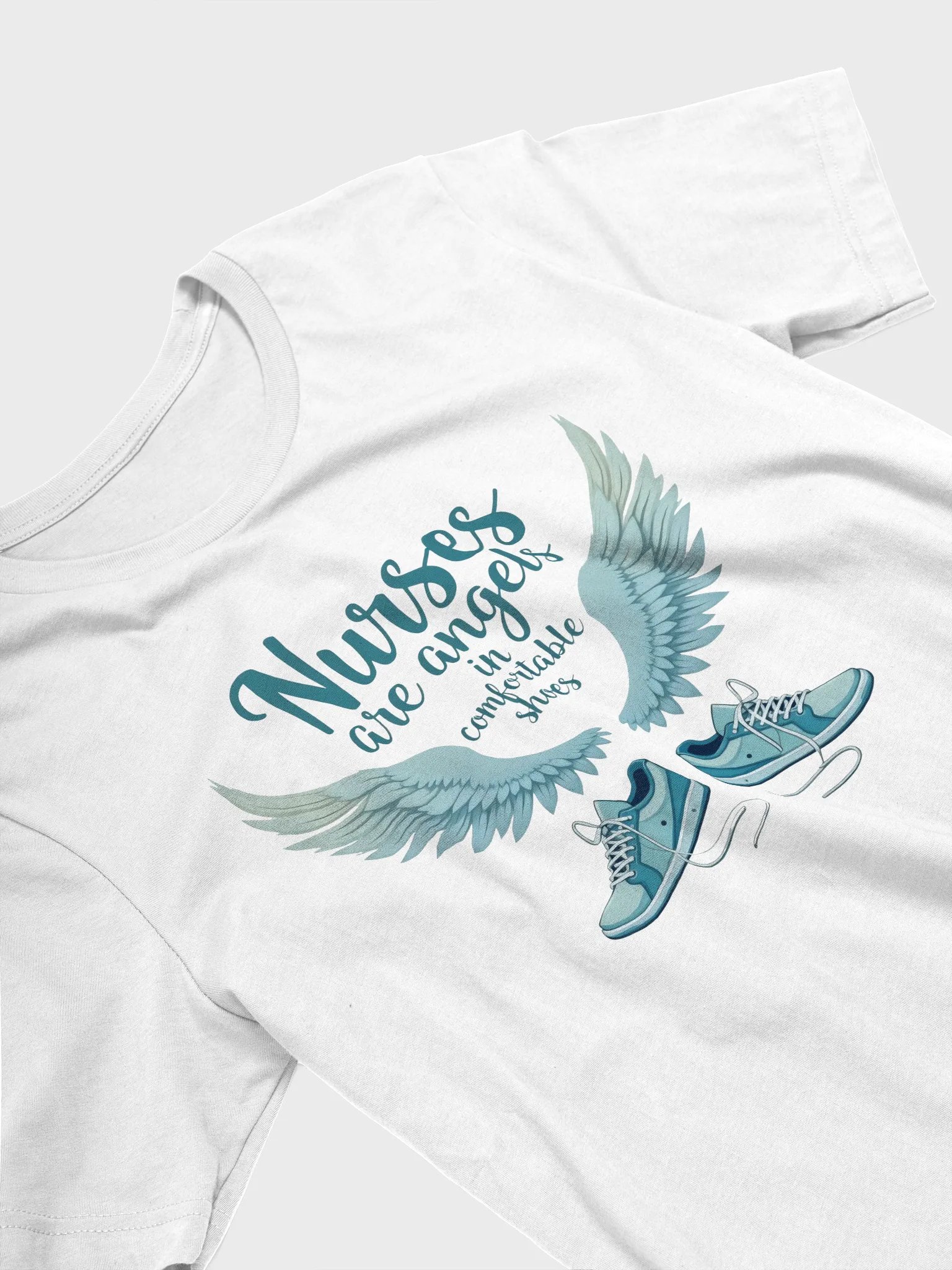 Angel Wings Nurses T-Shirt product image (20)