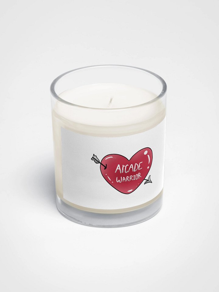 Arcade Warrior Valentine's Heart Candle product image (2)