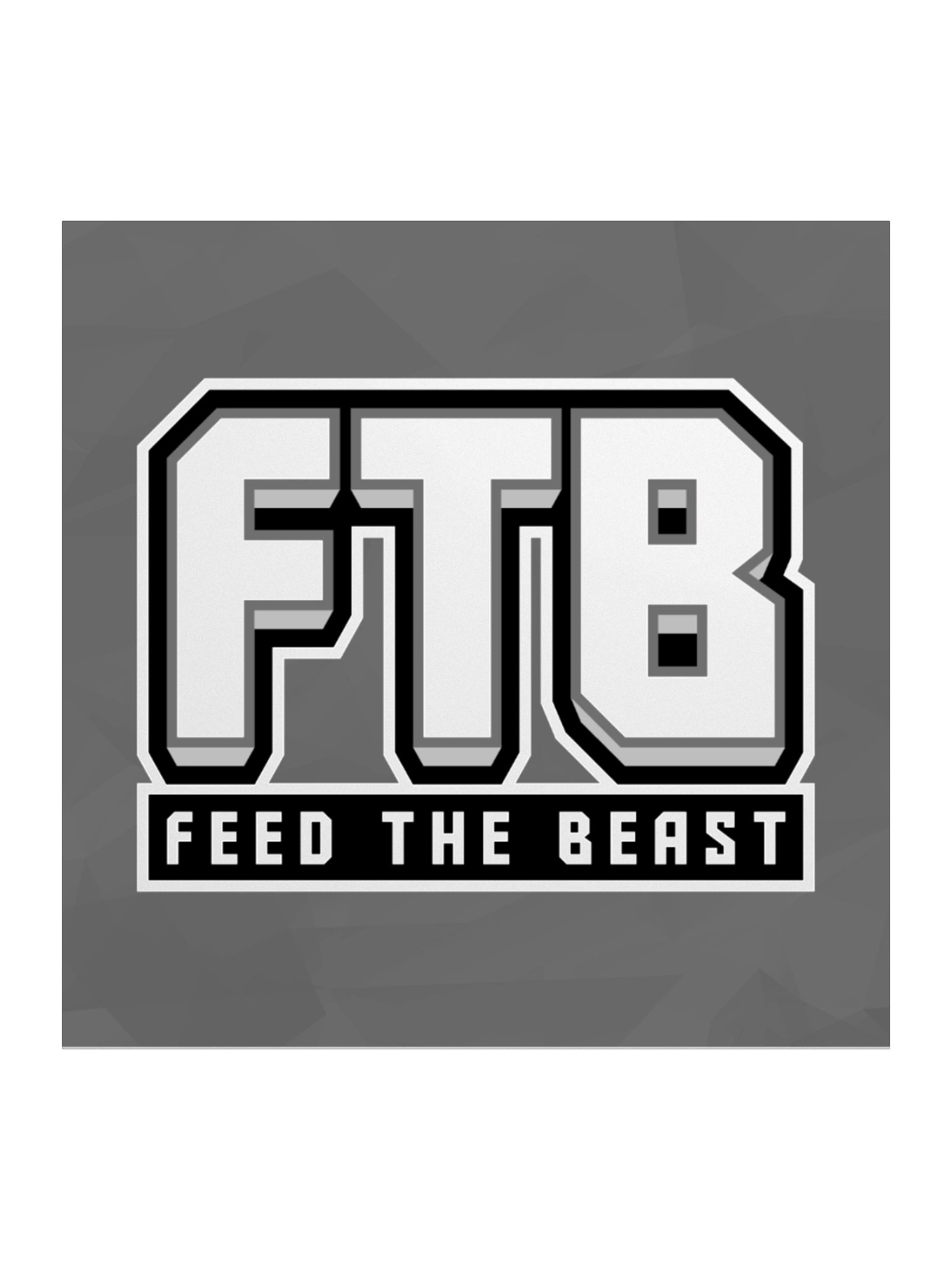 FTB Sticker: Monochrome product image (1)