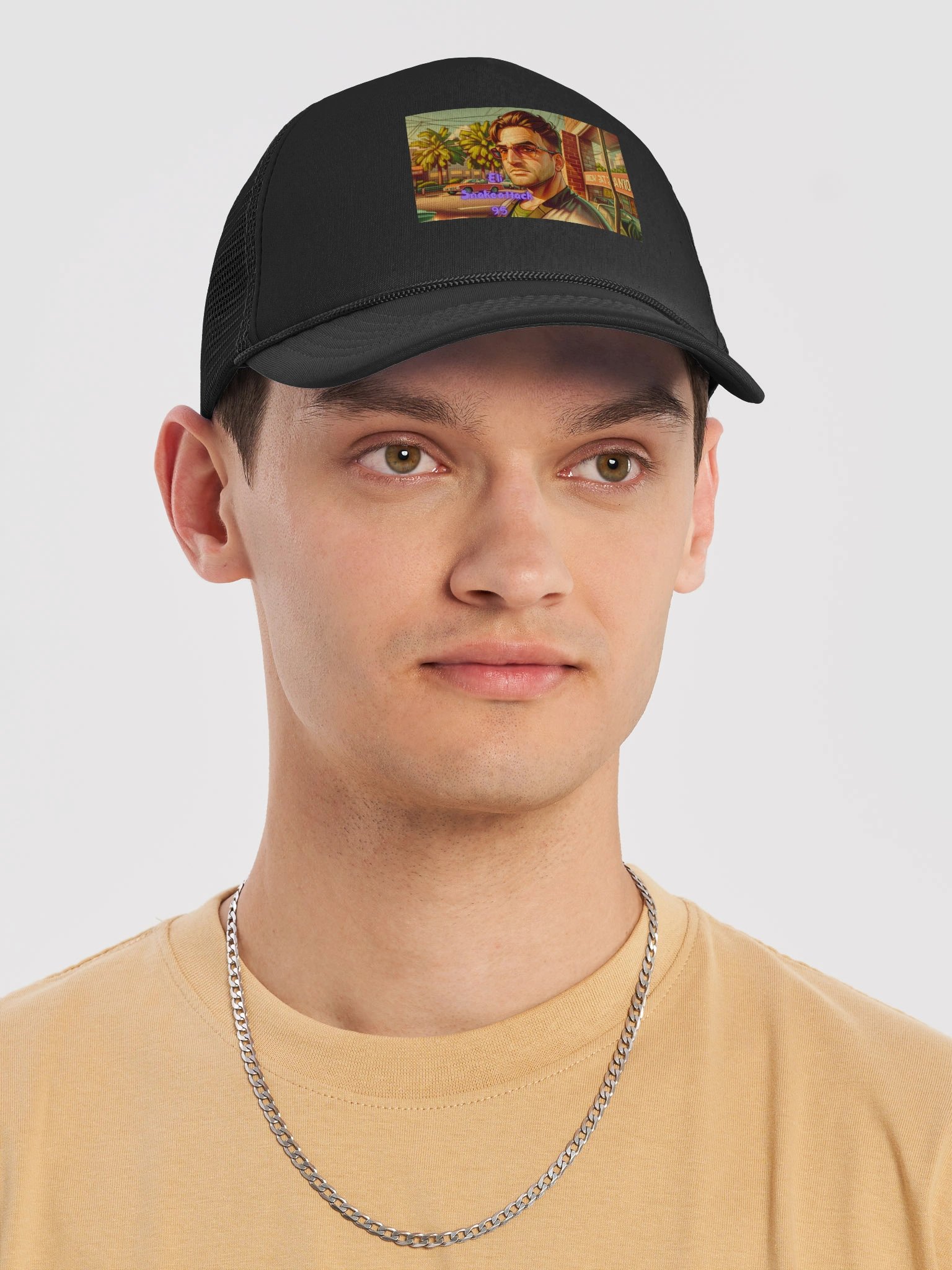 Retro Vibes Trucker Hat product image (5)