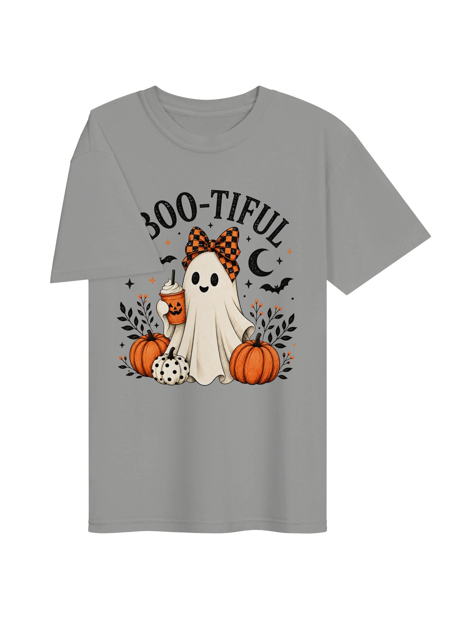 Boo-Tiful Ghost Halloween T-shirt product image (12)