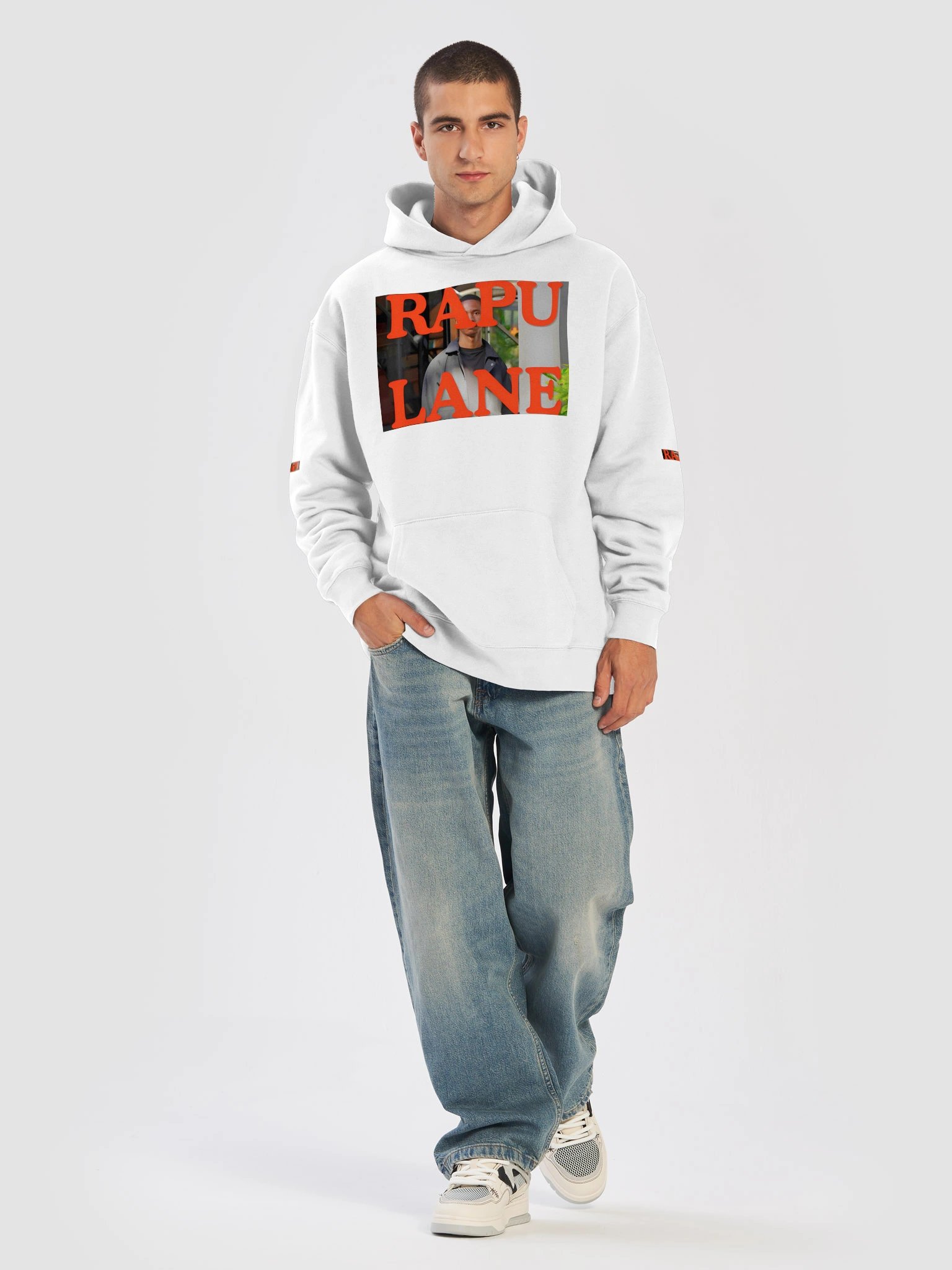 R WHITE ANGLE HOODY II product image (3)