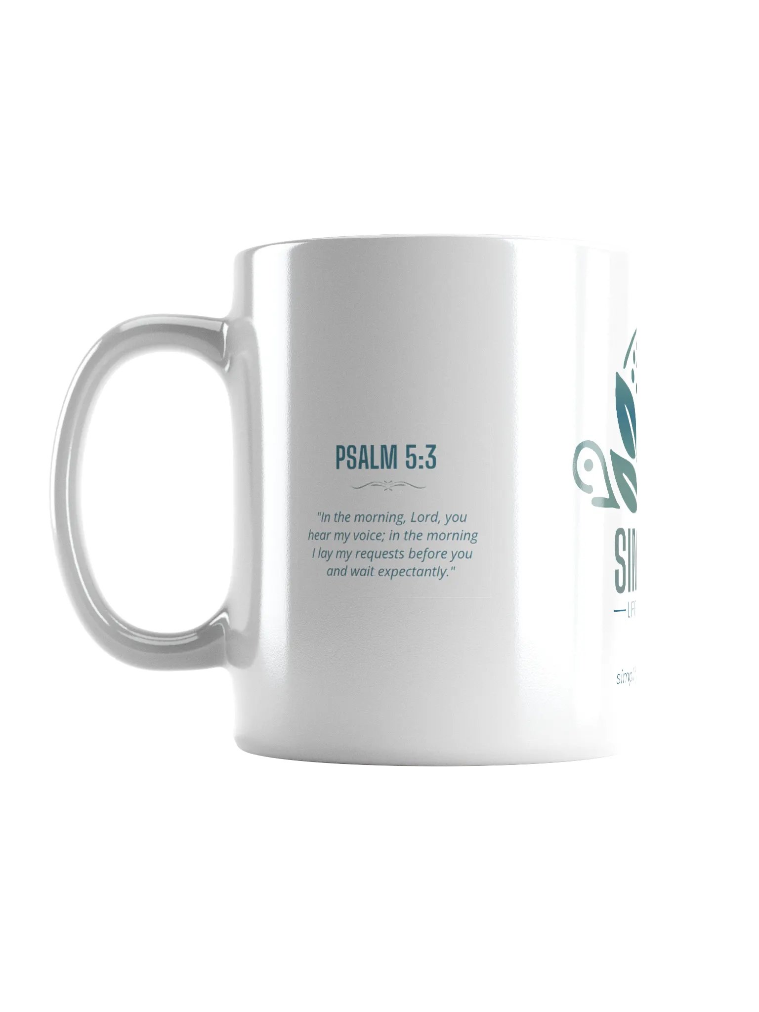 Simplify Life with God Morning Glory Mug product image (6)