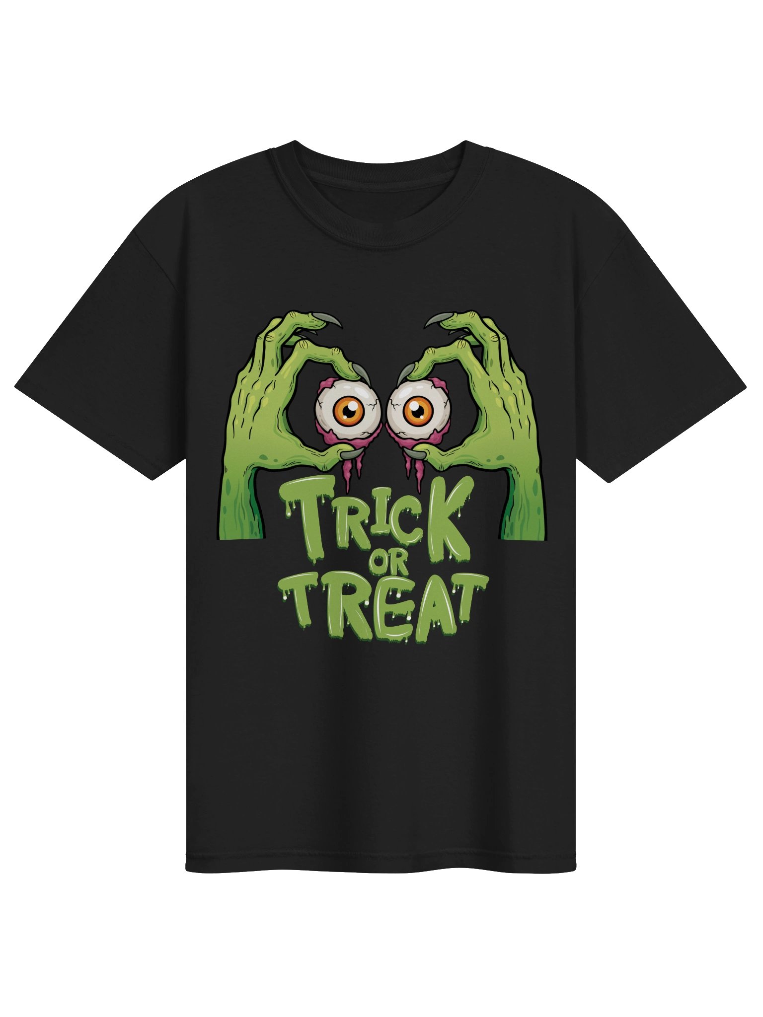 Trick or Treat Monster Eyes Tee product image (7)