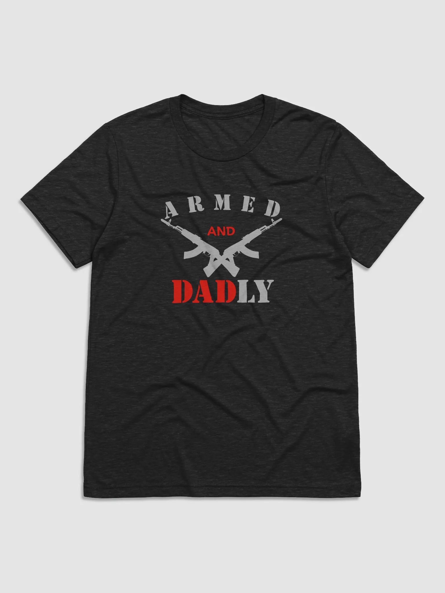 Armed and Dadly Funny Father's Day Gift for Dad | Gun Pun product image (3)