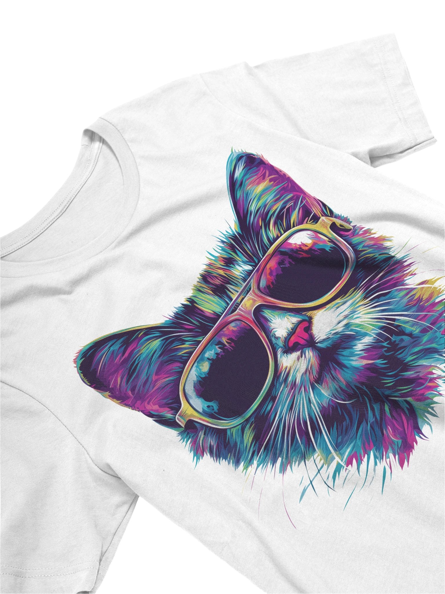 Psychedelic Cat T-Shirt product image (22)