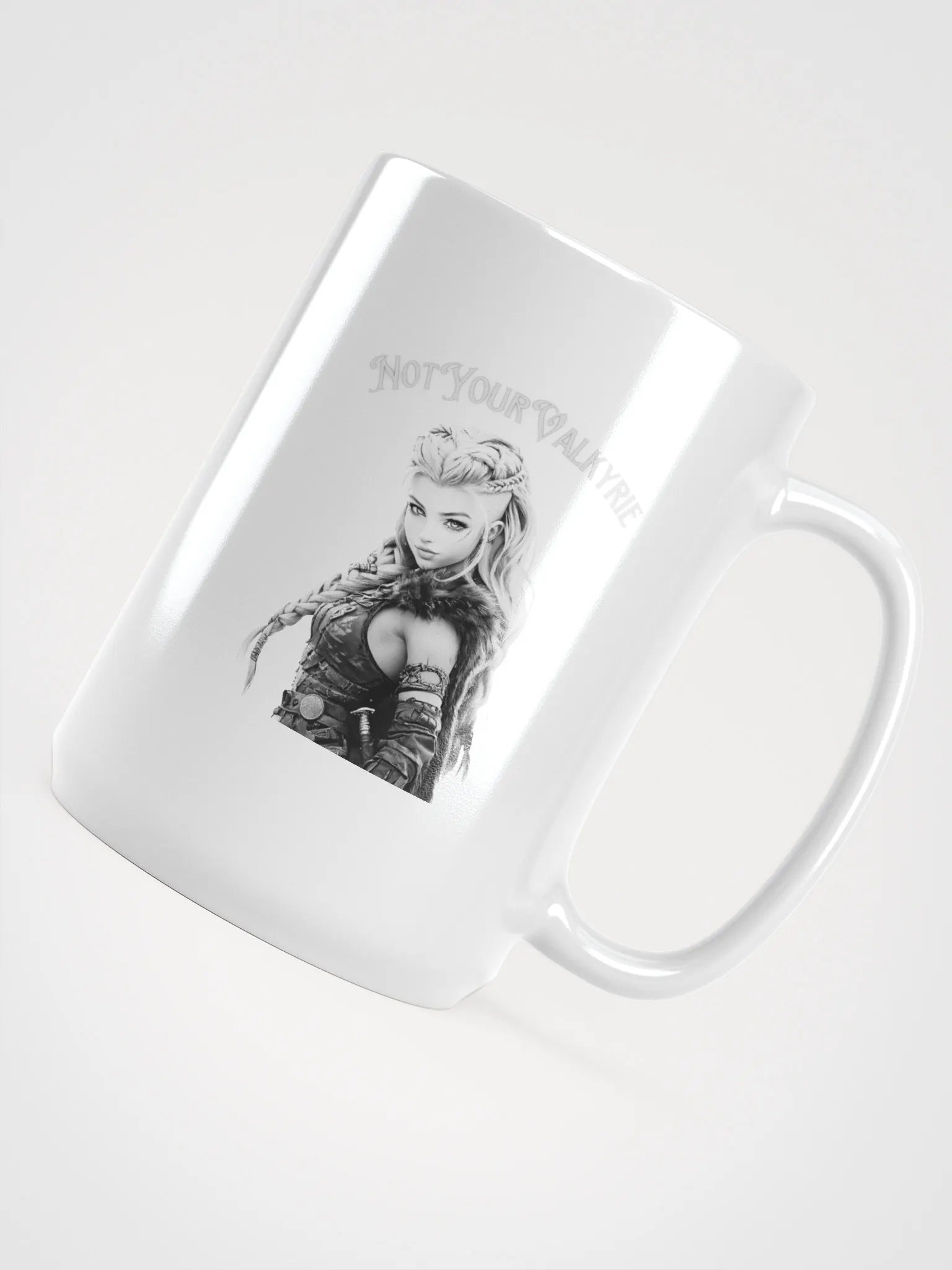 NotYourValkyrie Black & White product image (4)