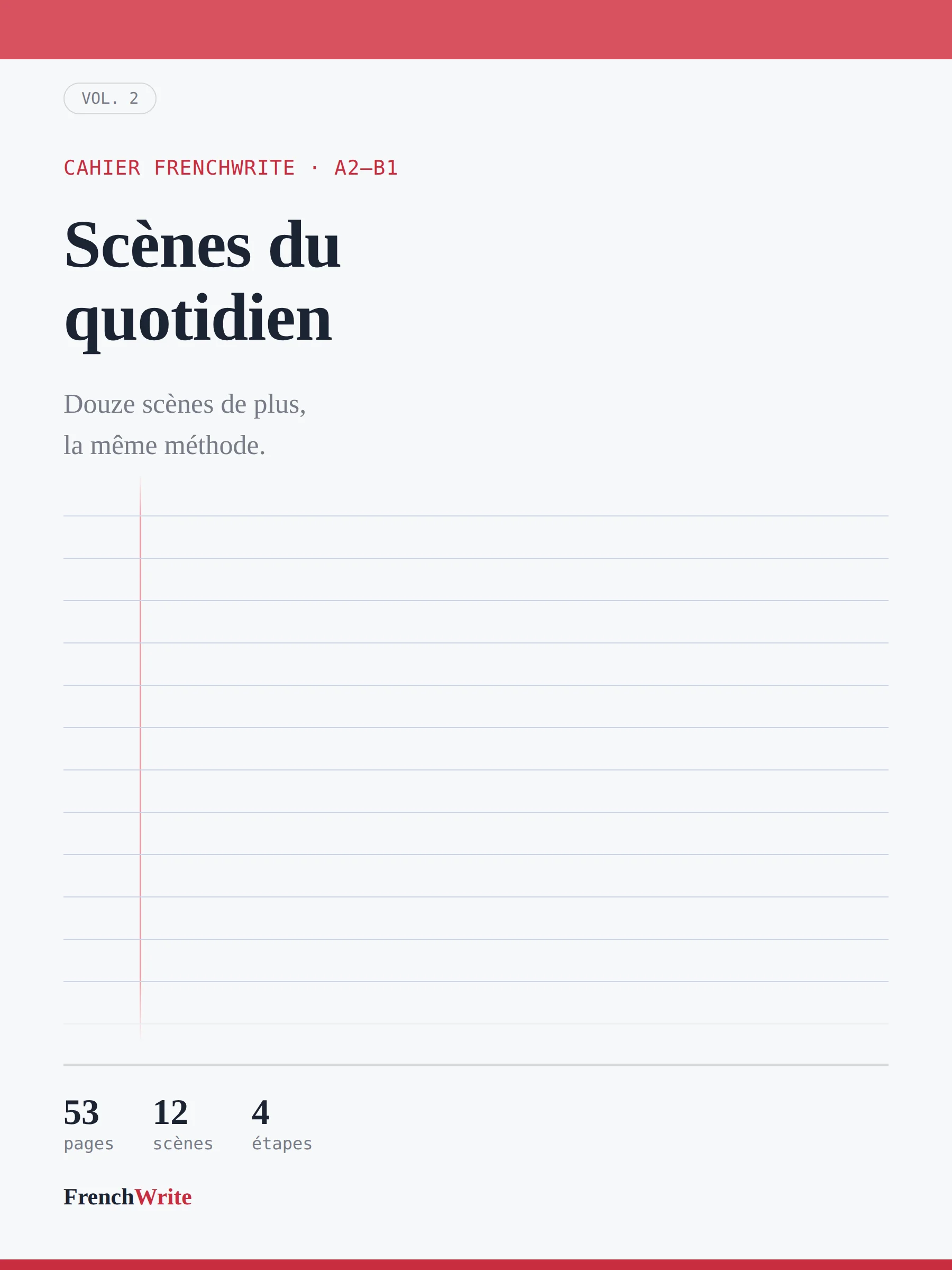 Scènes du quotidien Vol. 2— PDF (A2–B1) product image (2)