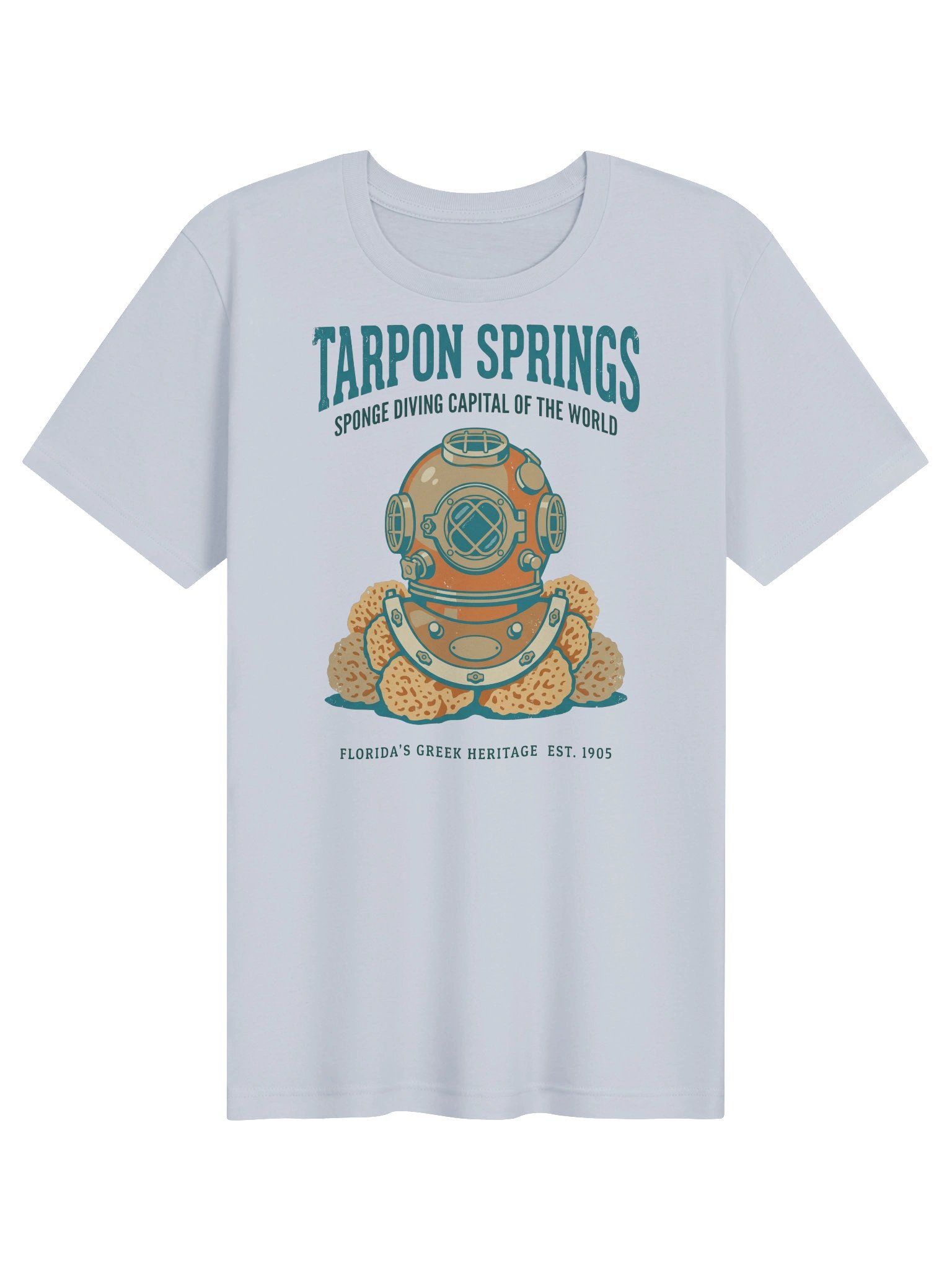 Tarpon Springs Sponge Diving Capital Tee product image (1)