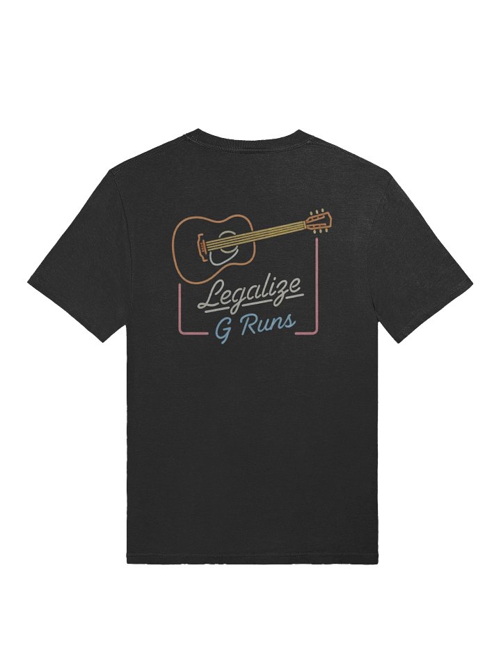"Legalize G Runs" Bluegrass Guitar Pocket Tee product image (1)