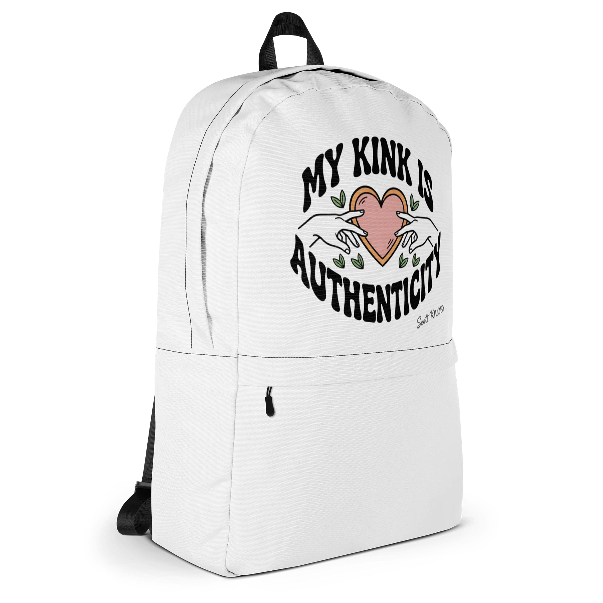 “My Kink Is Authenticity” Sublicolor Backpack product image (4)