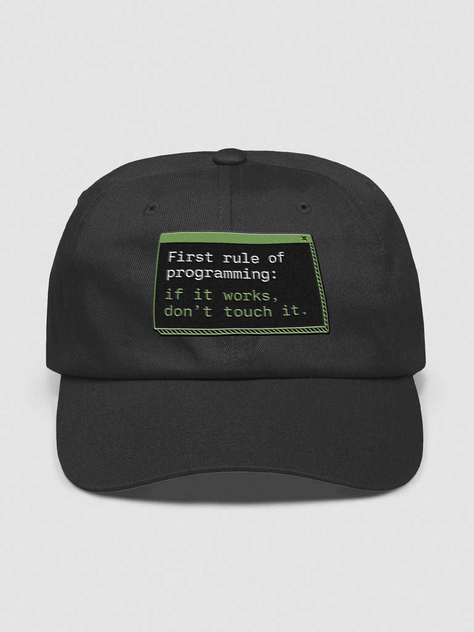 1st Rule of Programming Hat product image (1)
