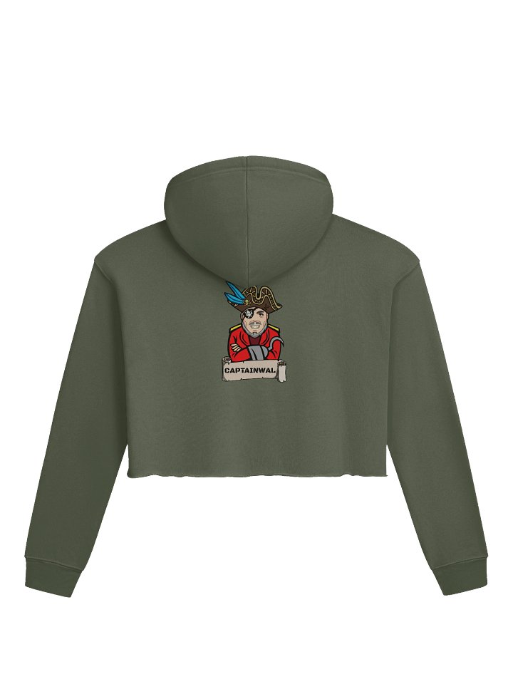 Captainwal Fleece Crop Hoodie product image (2)