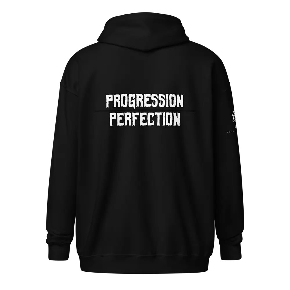 Progression Over Perfection Zip Up Hoodie product image (1)