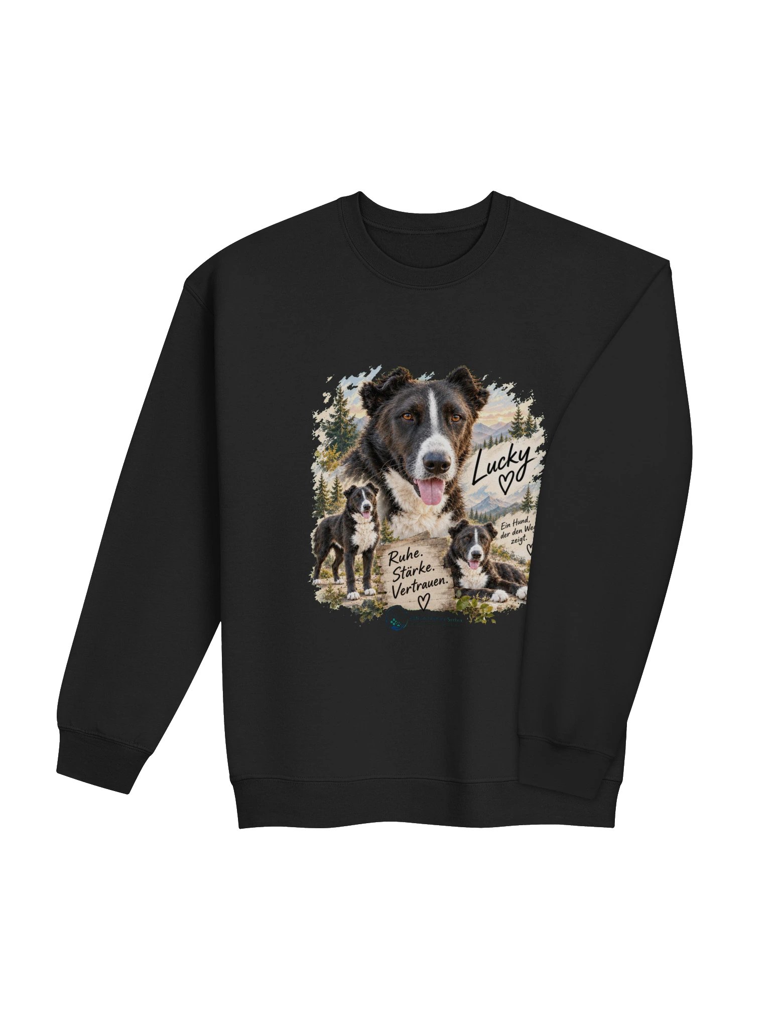 Lucky – Ruhe. Stärke. Vertrauen. Crewneck product image (16)