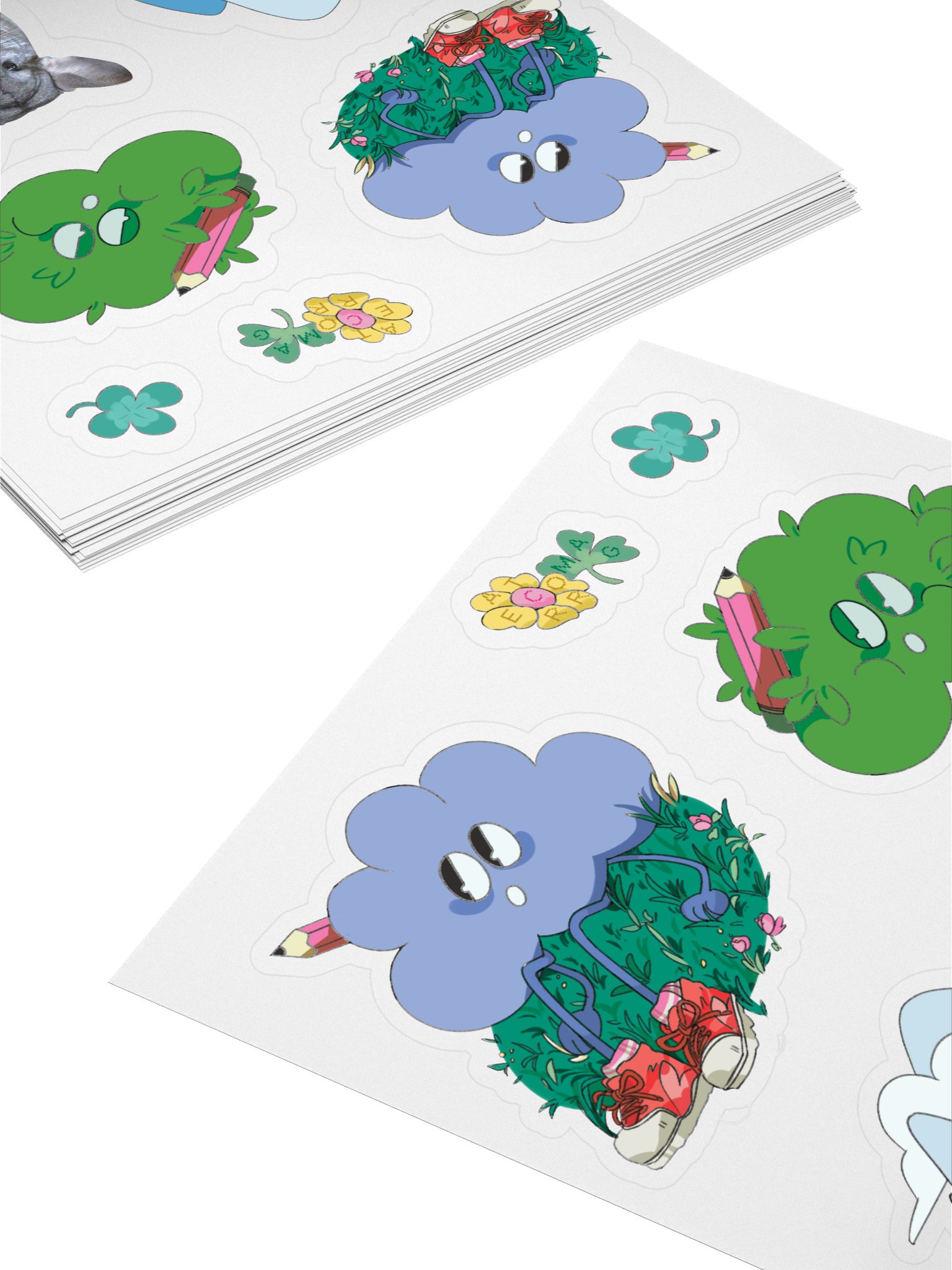 Touch Grass Sticker Sheet — Outdoors Ver. product image (4)