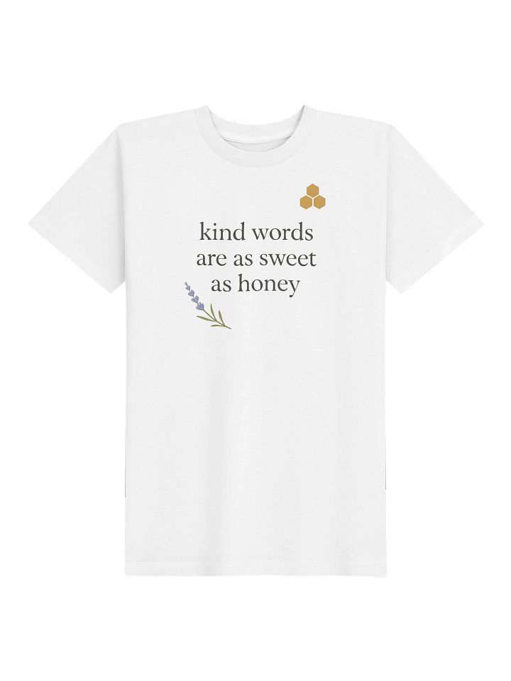 Kids: "Kind Words 4" Organic T-Shirt product image (2)