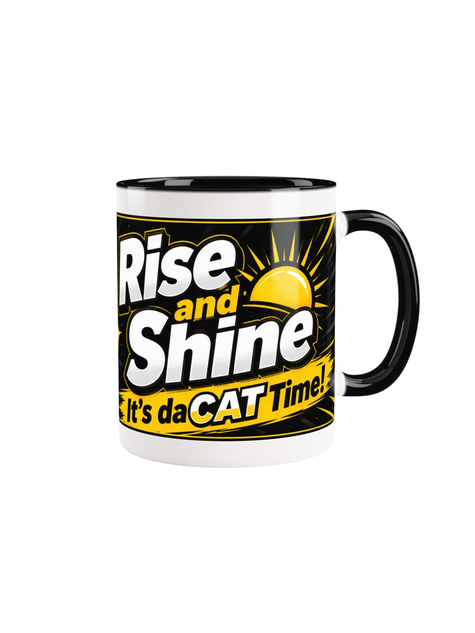 Rise and Shine It's daCAT Time! Mug product image (3)