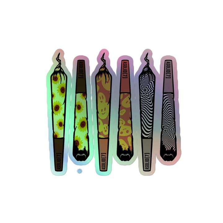 ASolid[7] Holographic Joint Stickers (Lit & Unlit Duo) - Version 1 product image (2)