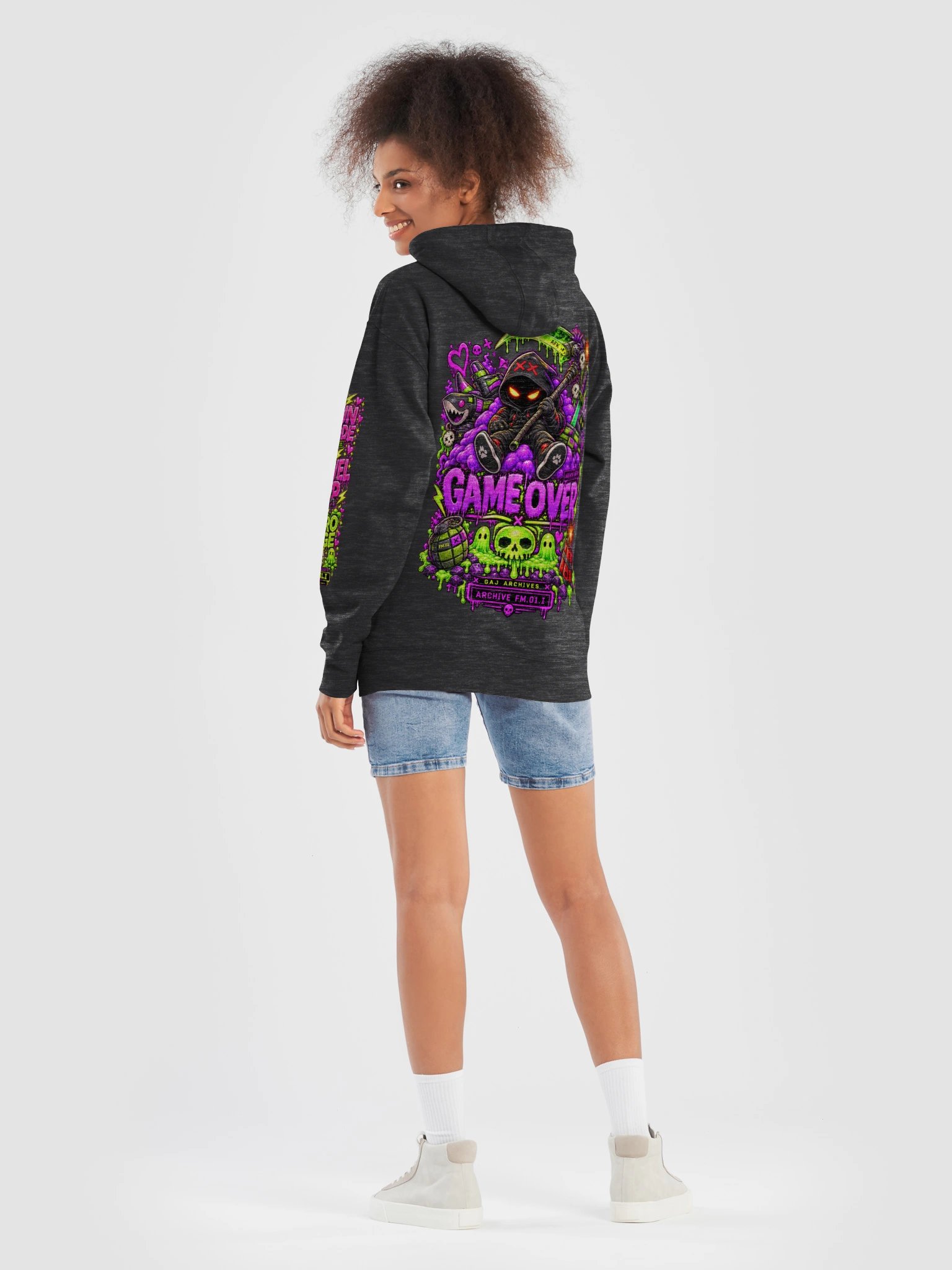 FUN MODE - NOT LAZY, JUST AFK Hoodie product image (8)