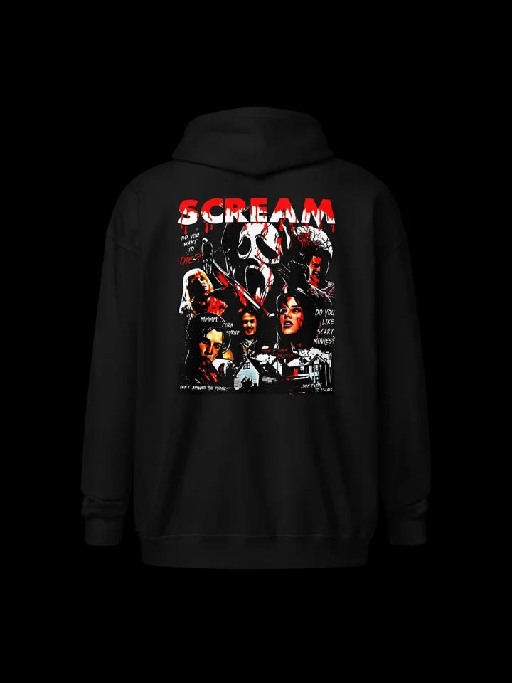 Scream Ghostface Zip-Up Hoodie product image (1)