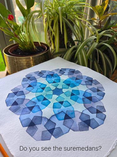 Do you see the suremedans? 

Probably the reason I wanted to get to know this pattern - the 