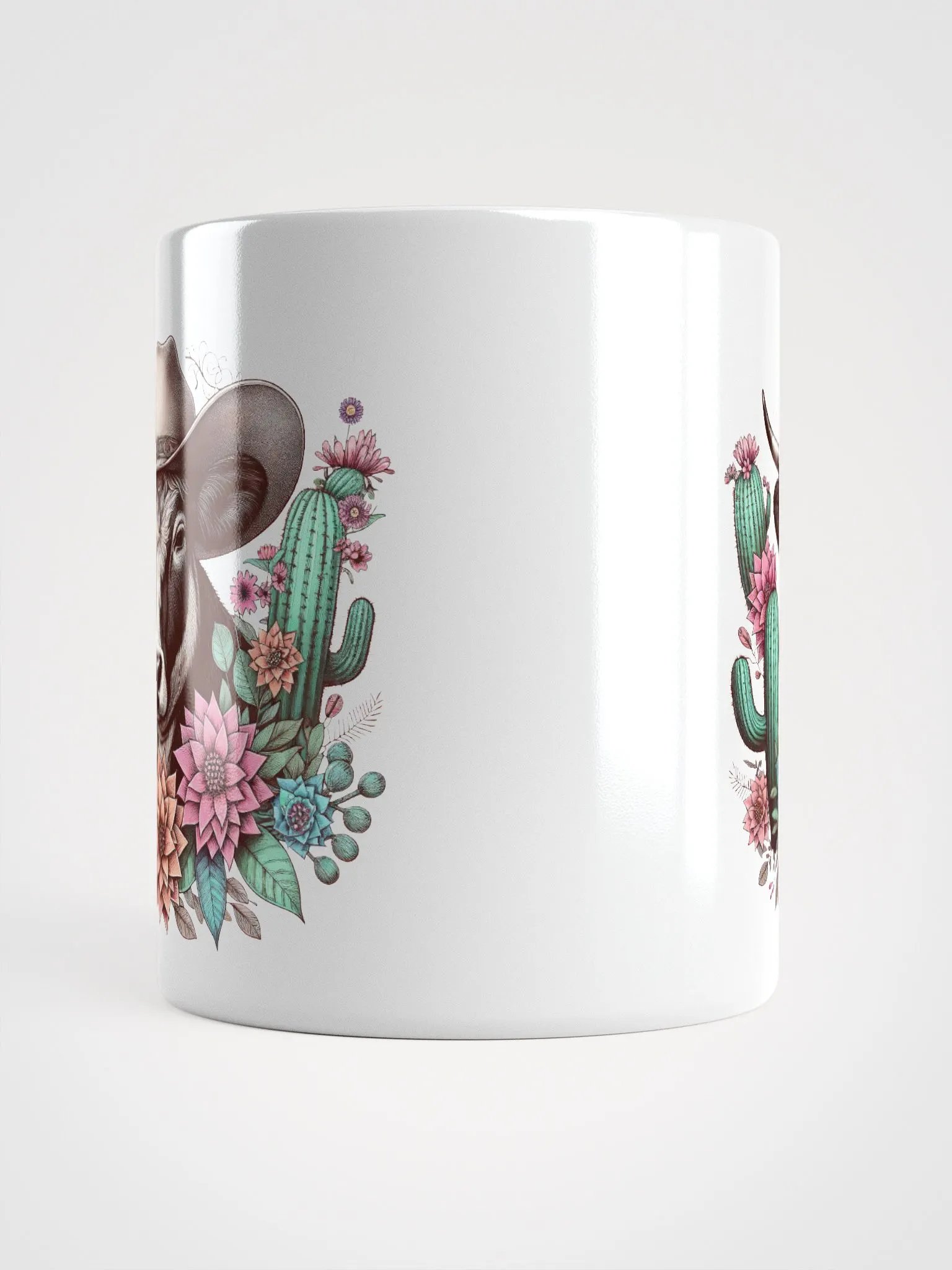 Cow-Girl Floral Mug product image (3)