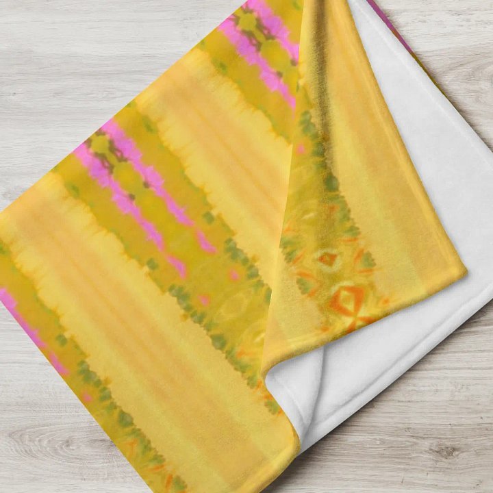 Colorful Striped Throw Blanket product image (2)