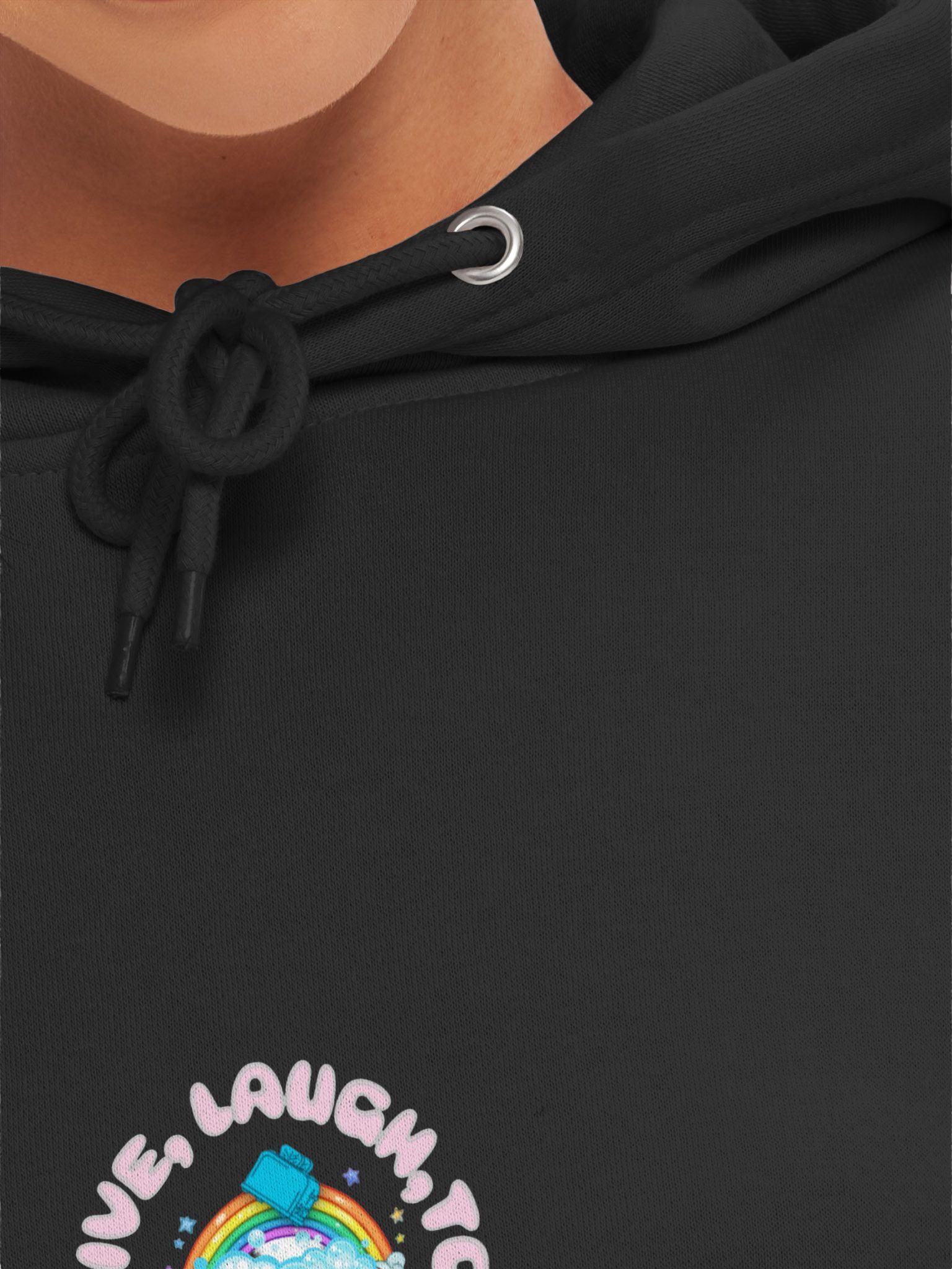 Live, Laugh, Toaster Bath Sweatshirt- Large Pattern product image (32)