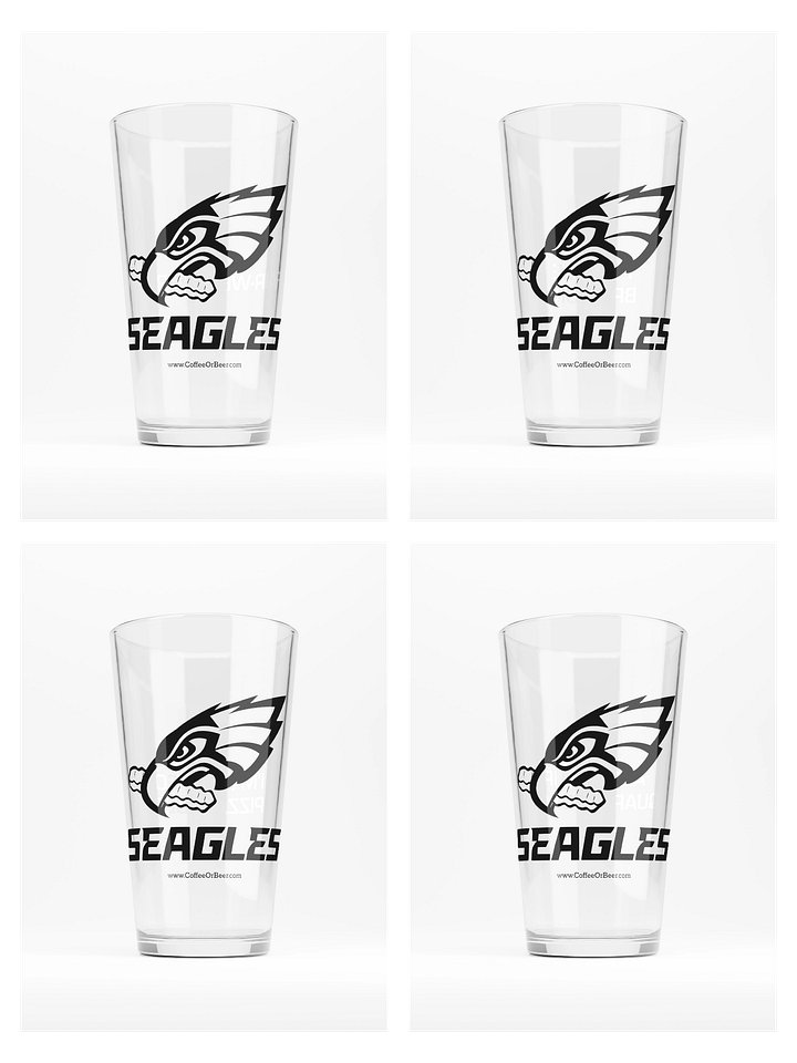 Seagles 4 Pint Glasses Set product image (1)
