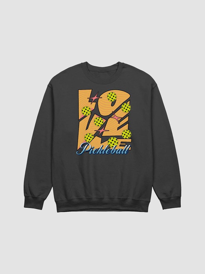 Love Me Pickleball Woodgrain Sweatshirt product image (1)