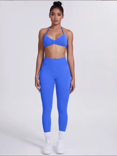 ESSENTIALS SET HALTER TOP + LEGGINGS product image (1)