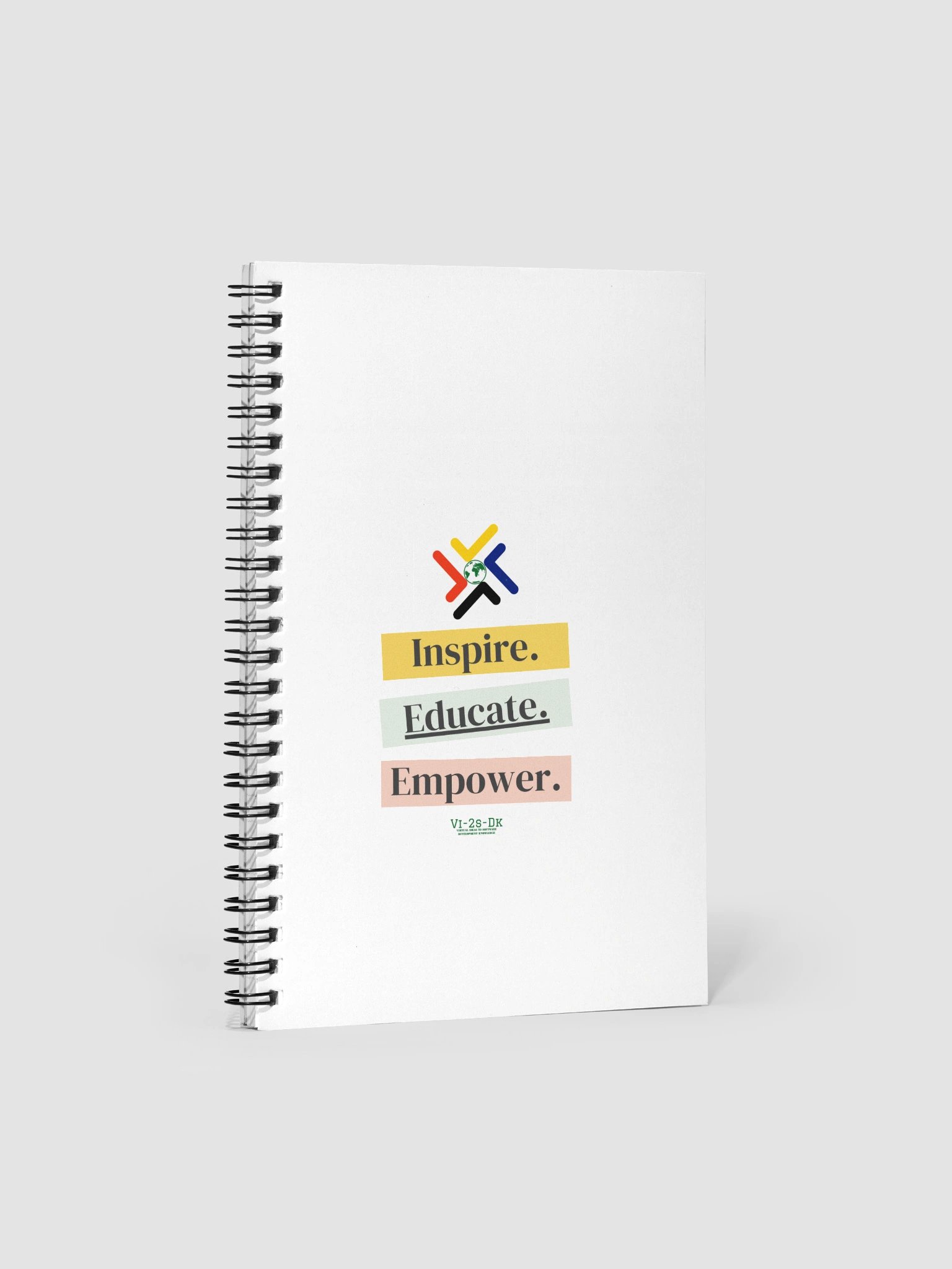 Interactive QR Code Spiral Notebook product image (1)