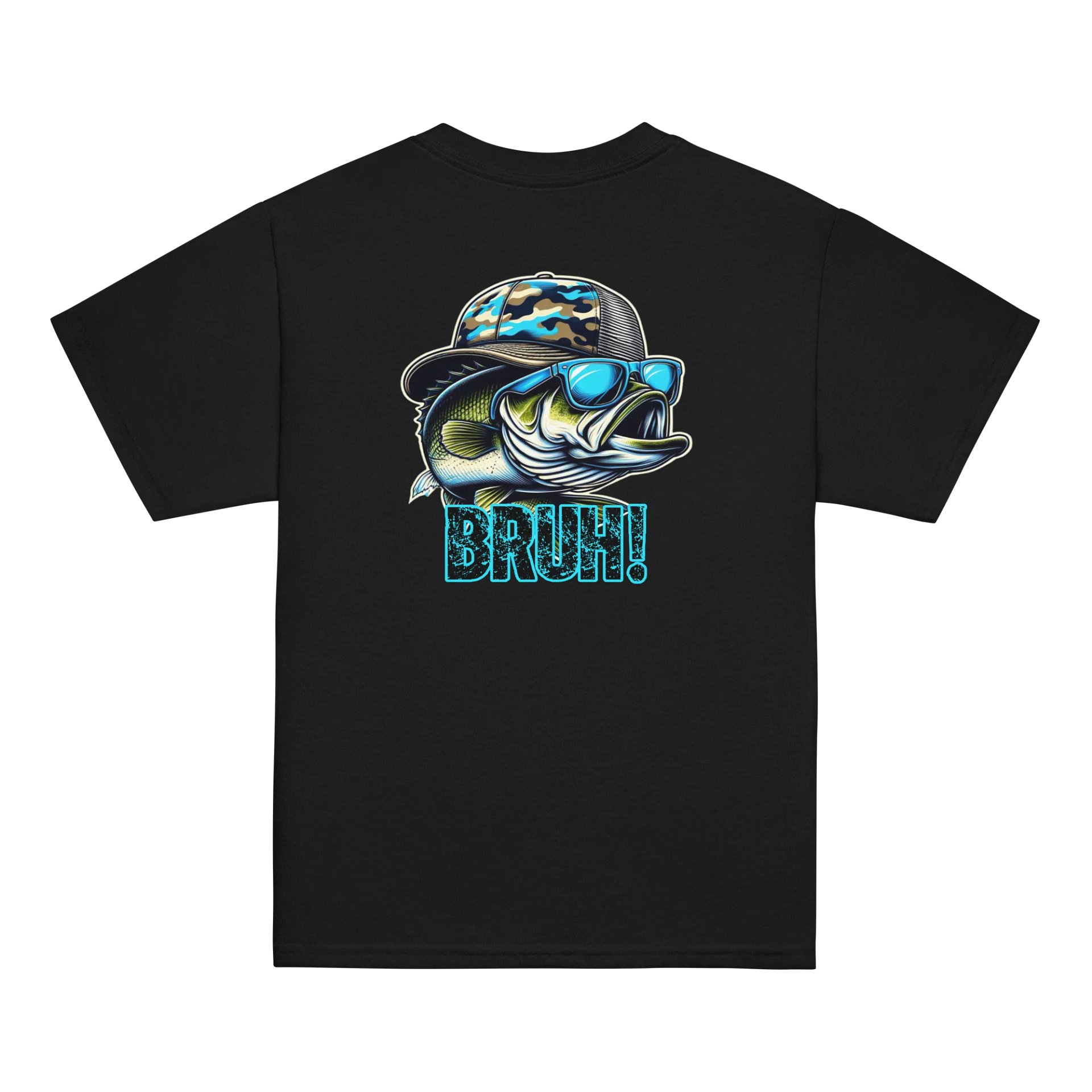 Bass Fish Bruh Youth Tee product image (5)