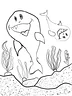 TSStechangel's World - Sharks Coloring Page