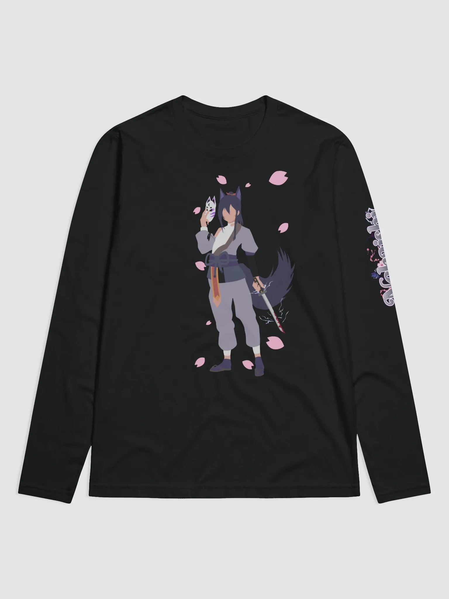 Next Level Premium Fitted Long Sleeve Crew - LowPro | Dark Mode product image (2)