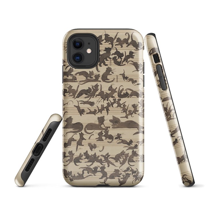 Cat Symphony iPhone® Tough Case product image (1)