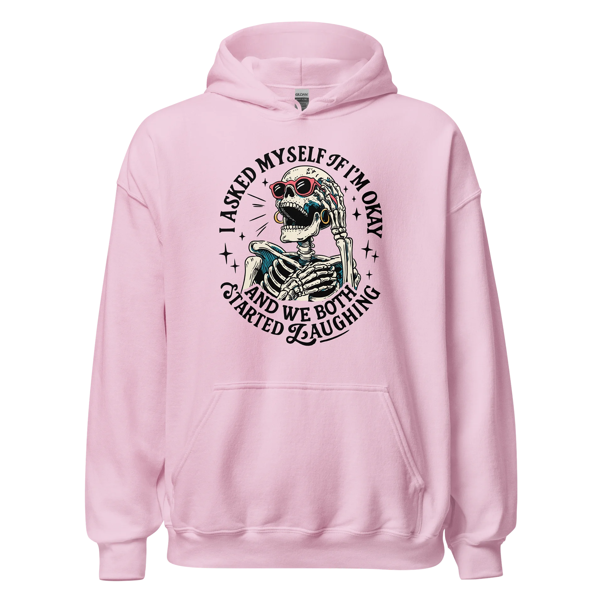 I Asked Myself If Im Ok Funny Hoodie product image (1)