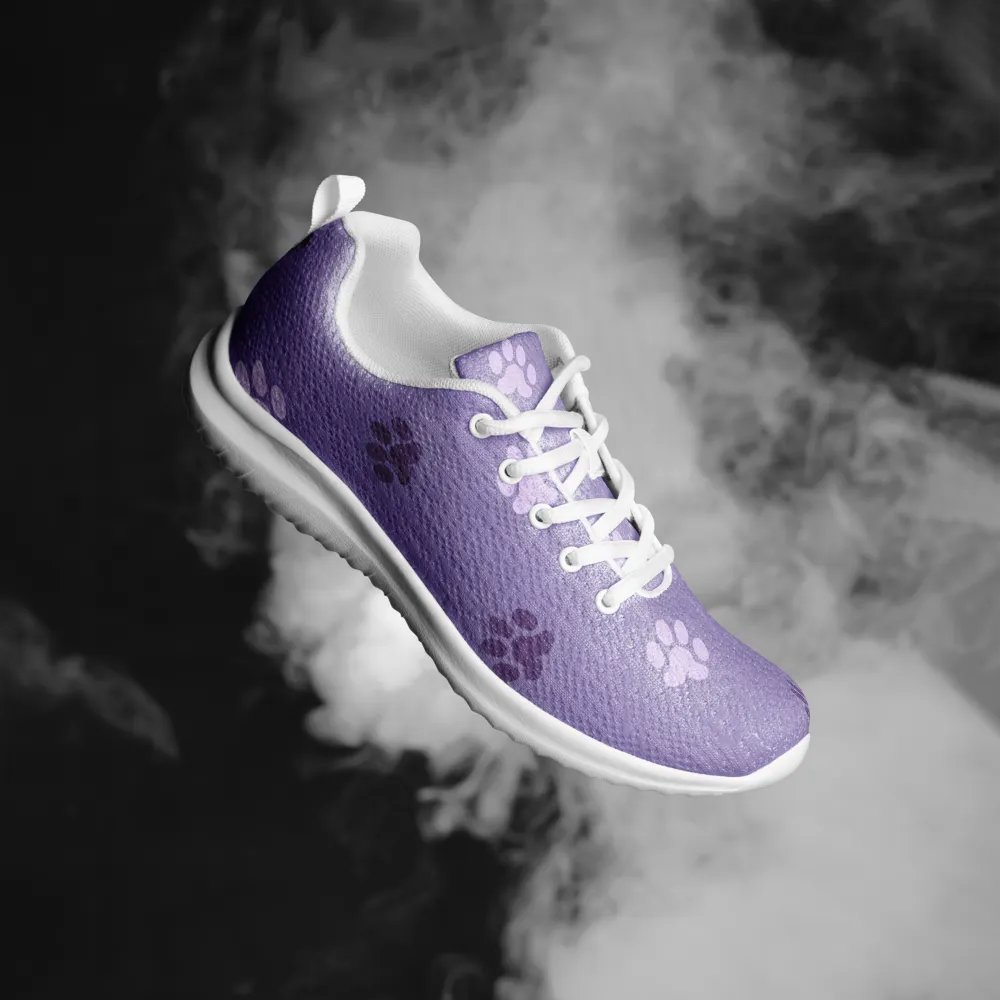 Men's Athletic Paw Print Sneakers product image (2)