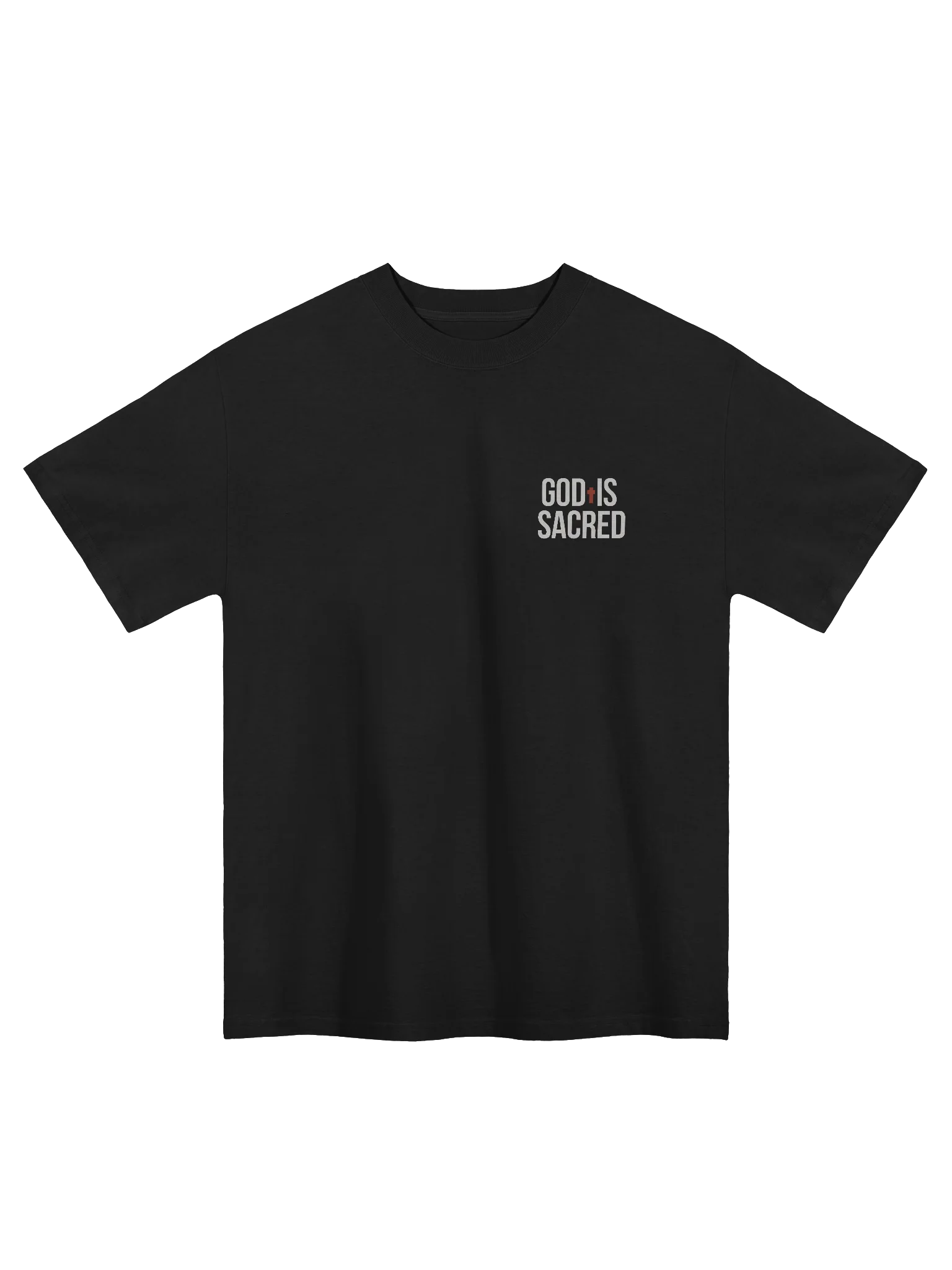 GOD IS SACRED OVERSIZE TEE (Dark) product image (1)