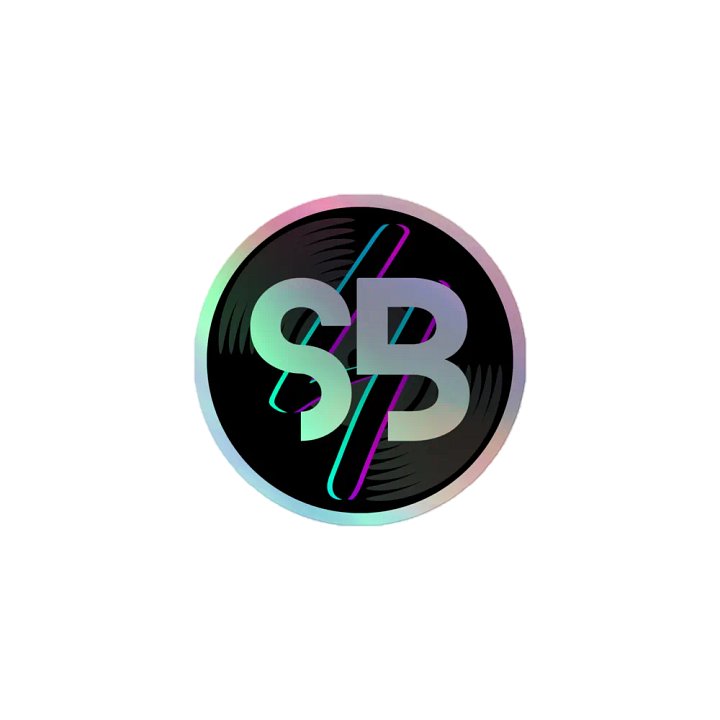 SB Record Holographic Sticker product image (2)