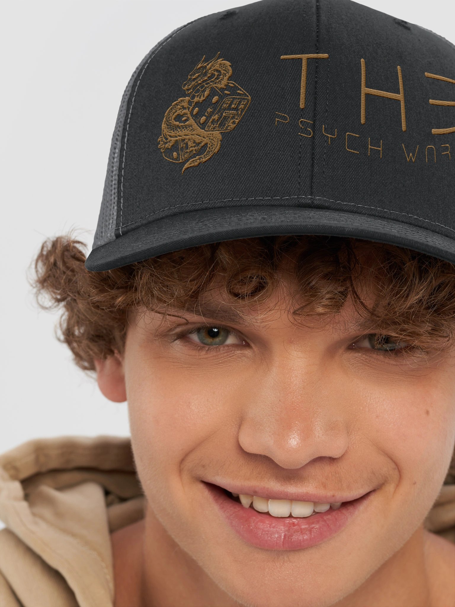 TPW Trucker Hat (gold) product image (24)