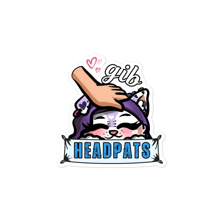 Gib Headpats Magnet product image (2)