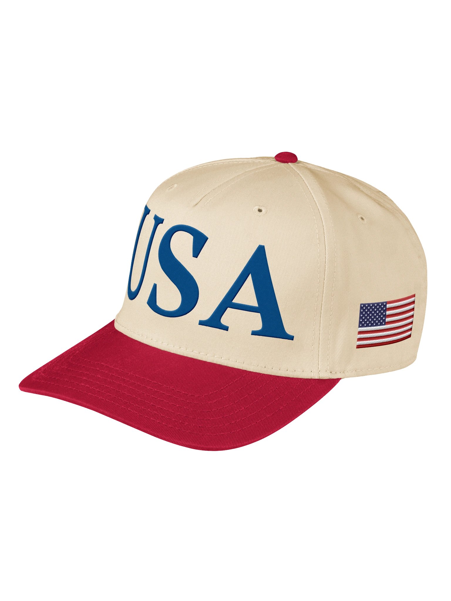America Embroidered Hat, 4th of July Hat, USA Patriotic Cap, Semiquincentennial, 250th Anniversary, Independence Day, 5 Panel Cap product image (2)